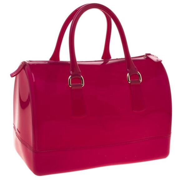 Furla Rubber Candy Boston Bag Pristine - Picture 4 of 9